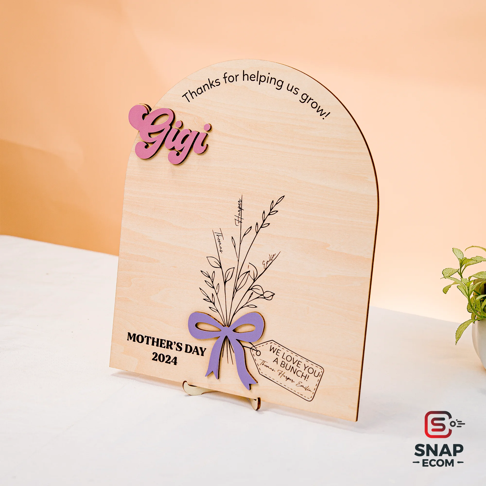 Personalized Wooden Sign - 25