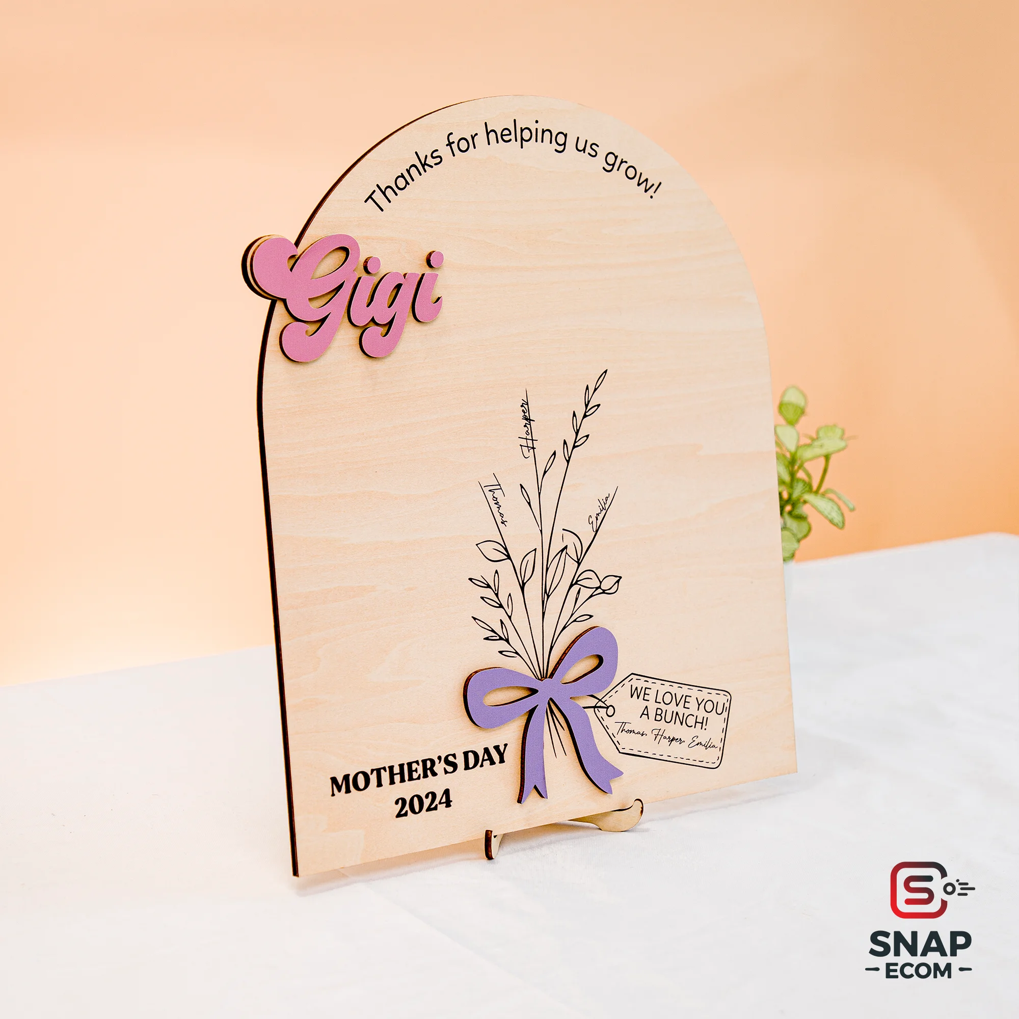 Personalized Wooden Sign - 26