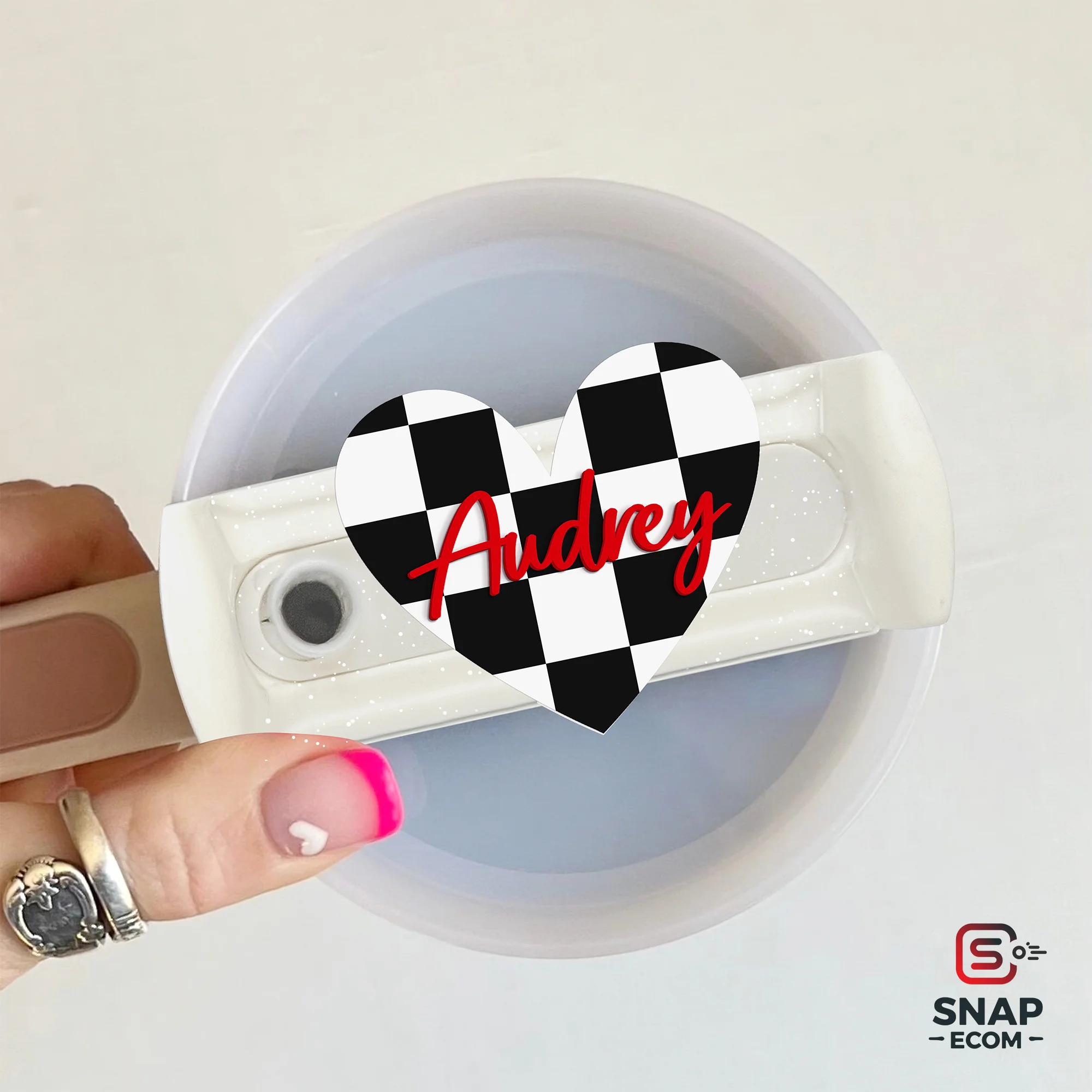 Personalized Tumbler Name Tag - 3