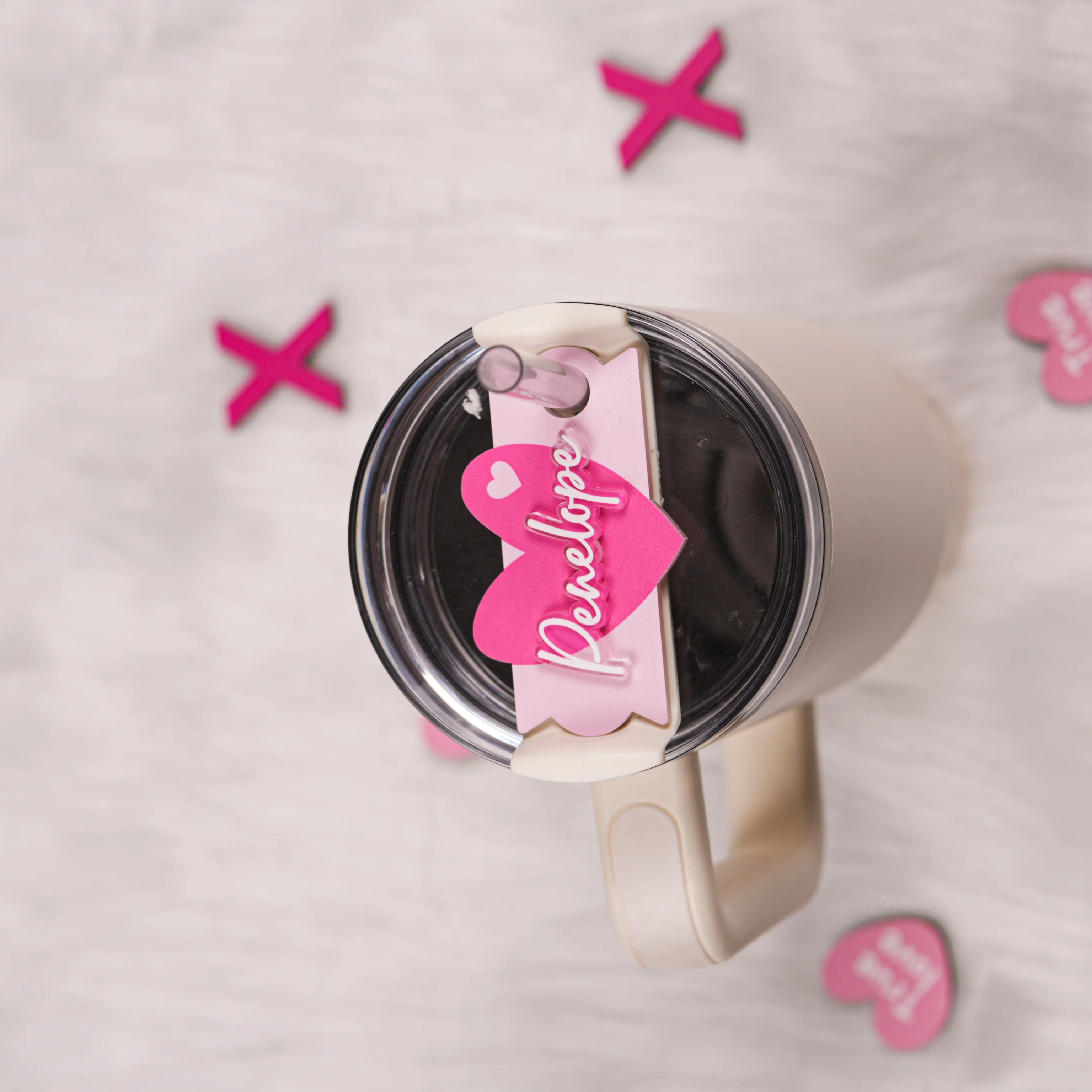 Personalized Tumbler Name Tag - 9