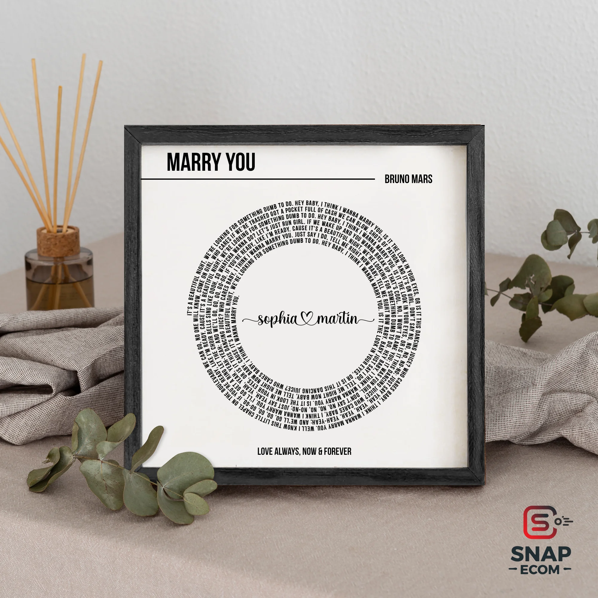 Personalized Wooden Sign - 2 Layer Simple - 2