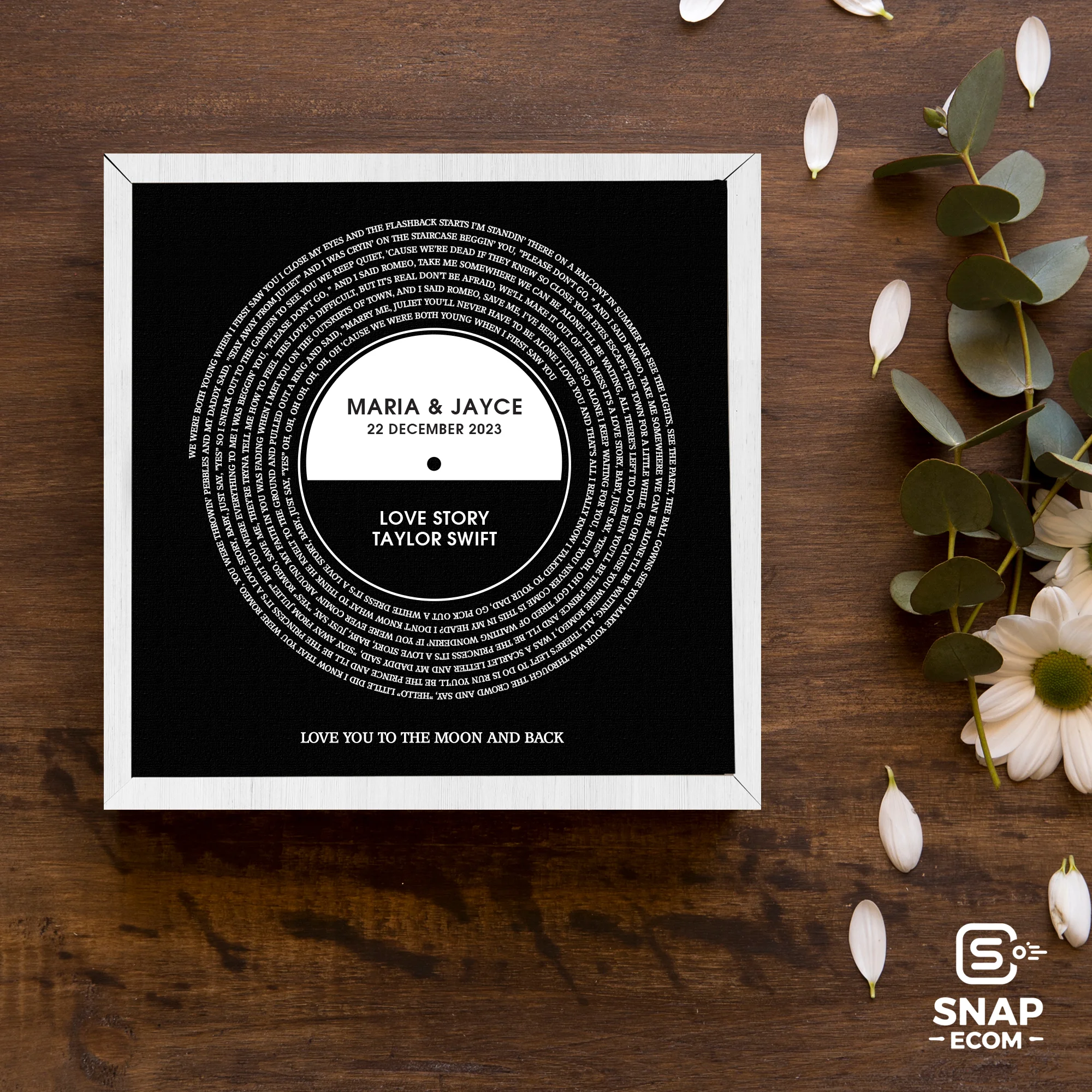 Personalized Wooden Sign - 2 Layer Simple - 4