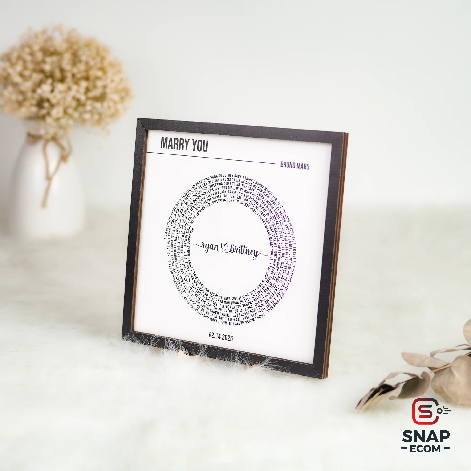 Personalized Wooden Sign - 2 Layer Simple - 9