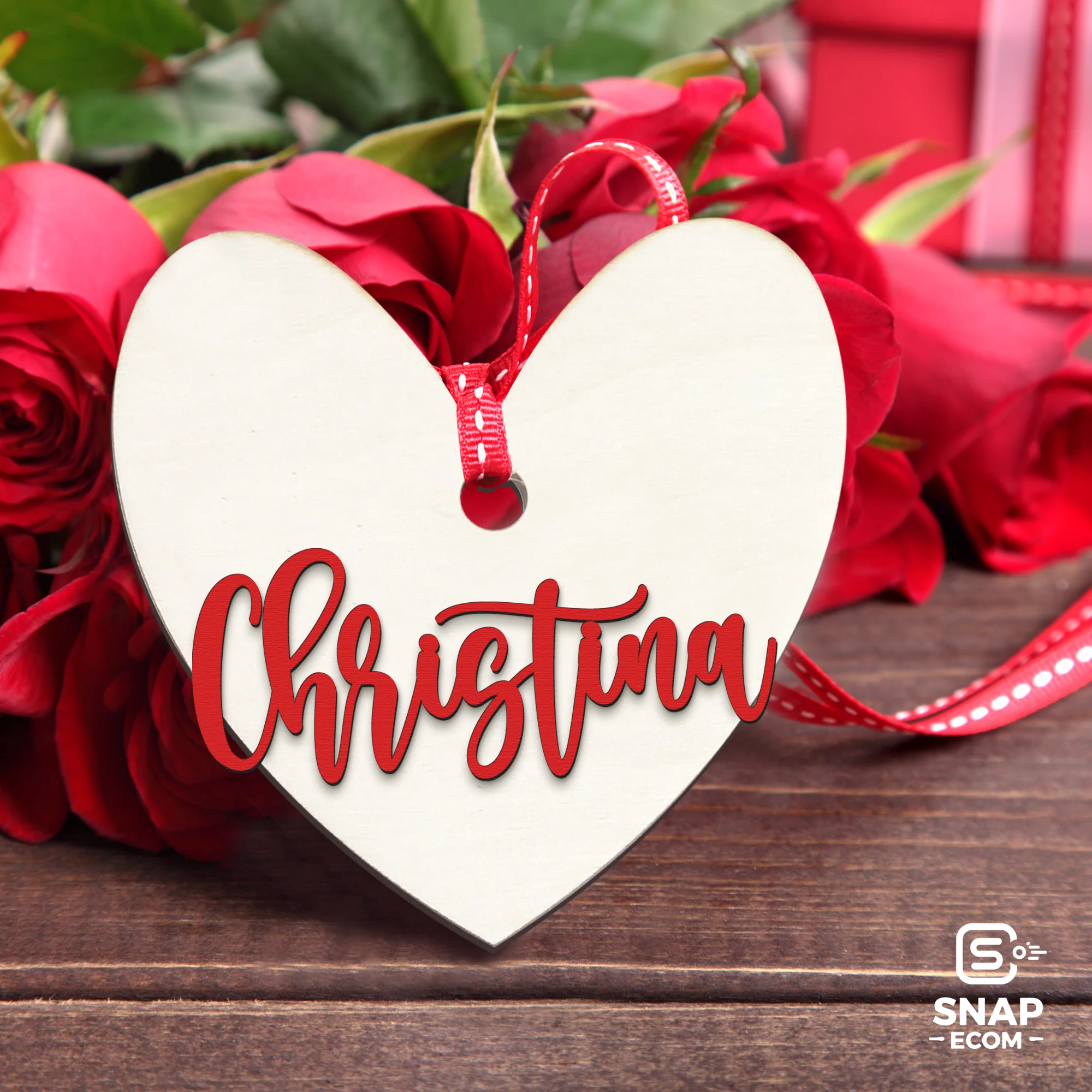 Wood Ornament 1 Layer - 3