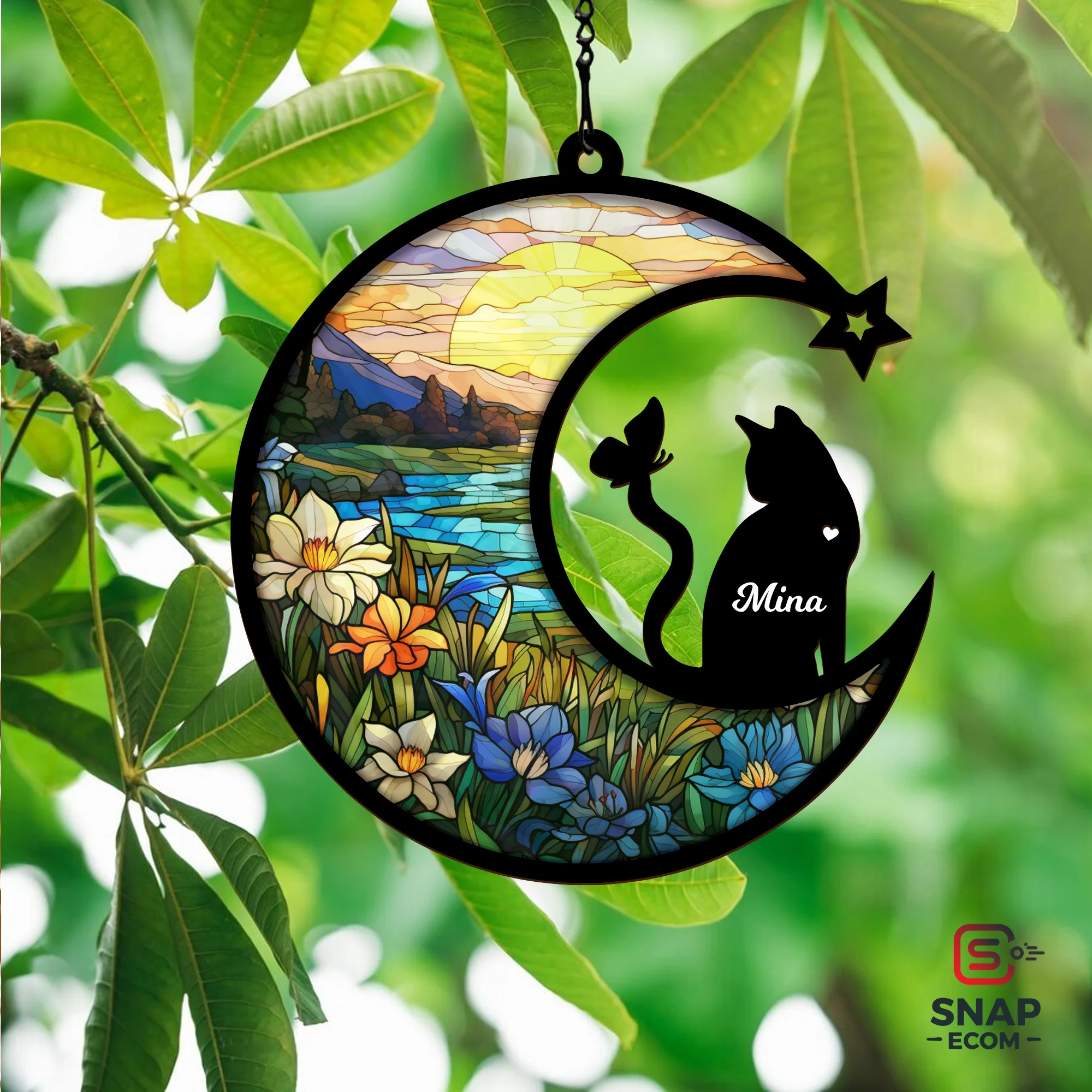 2 Layer Wood-Acrylic Suncatcher - 13