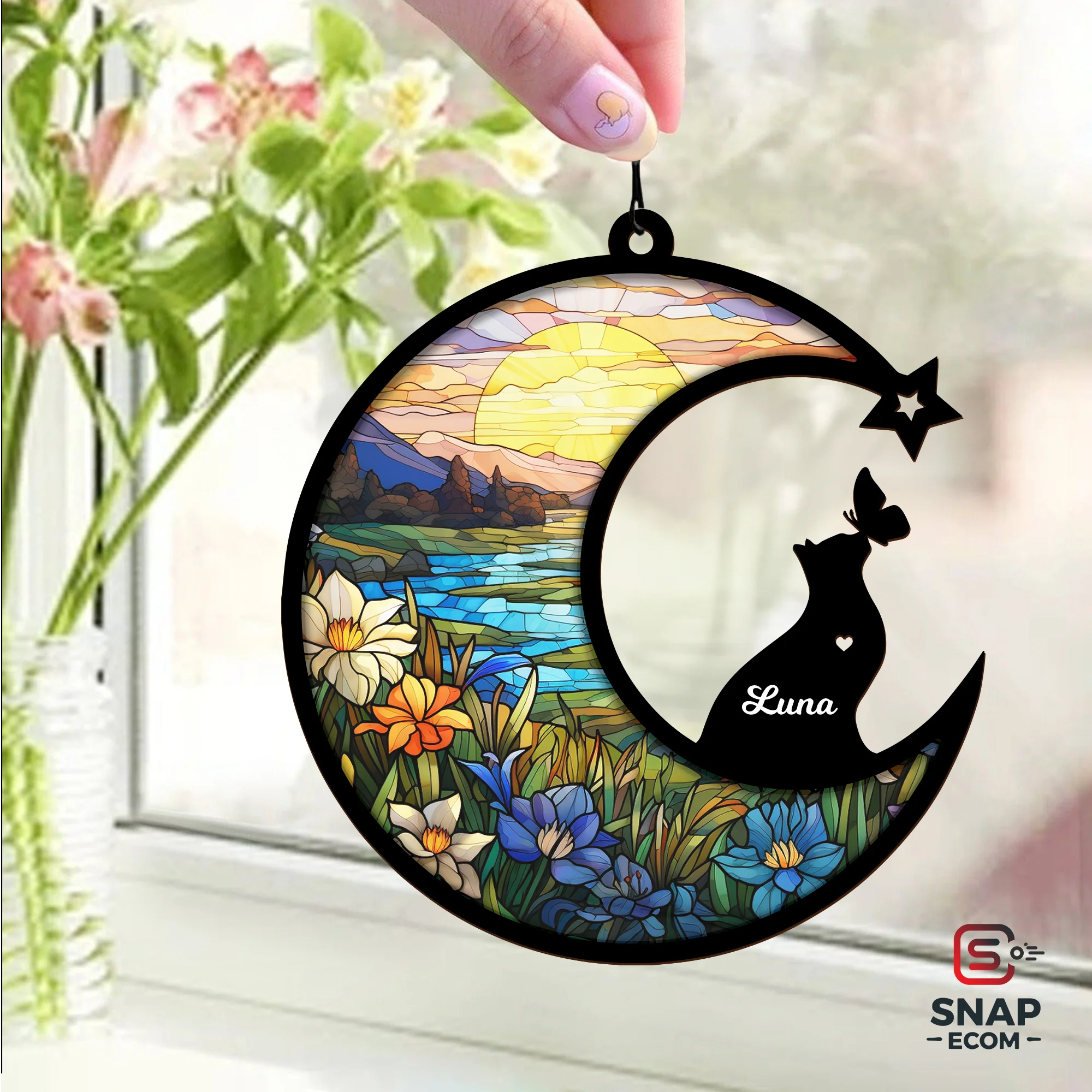 2 Layer Wood-Acrylic Suncatcher - 17