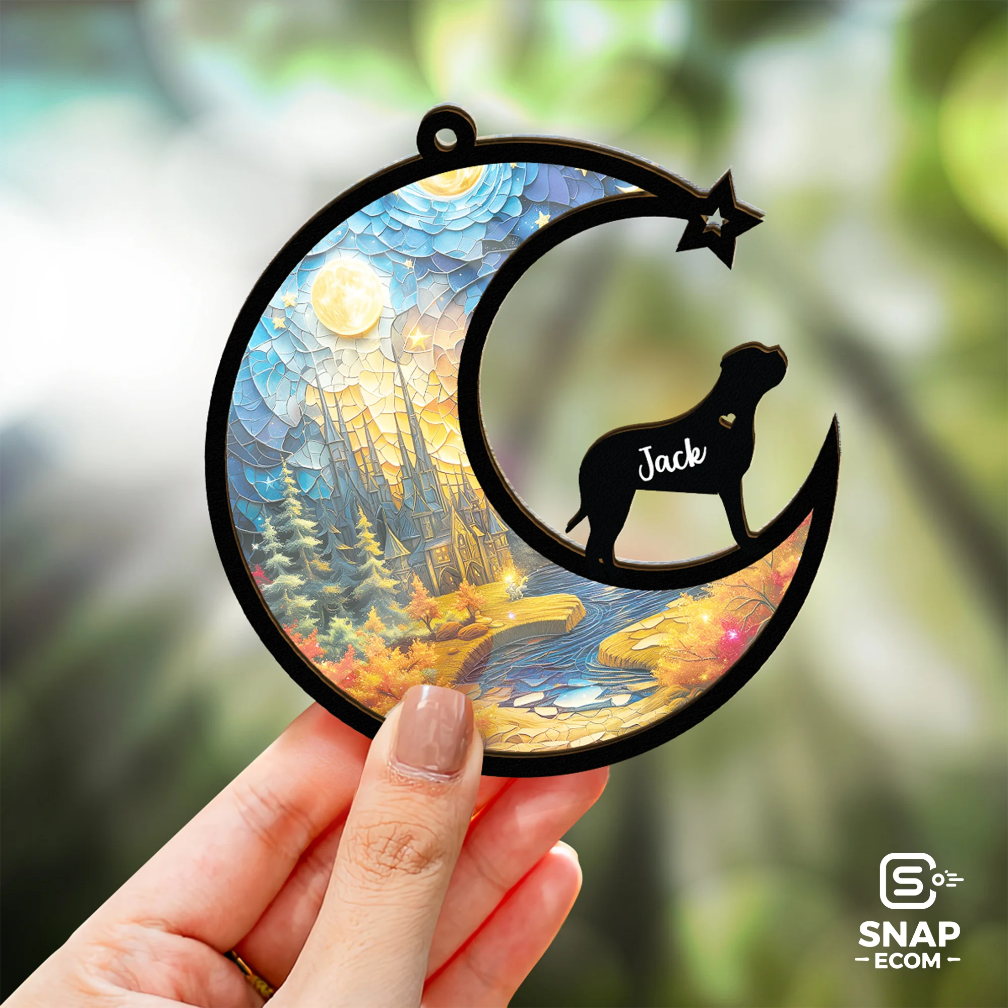 2 Layer Wood-Acrylic Suncatcher - 21