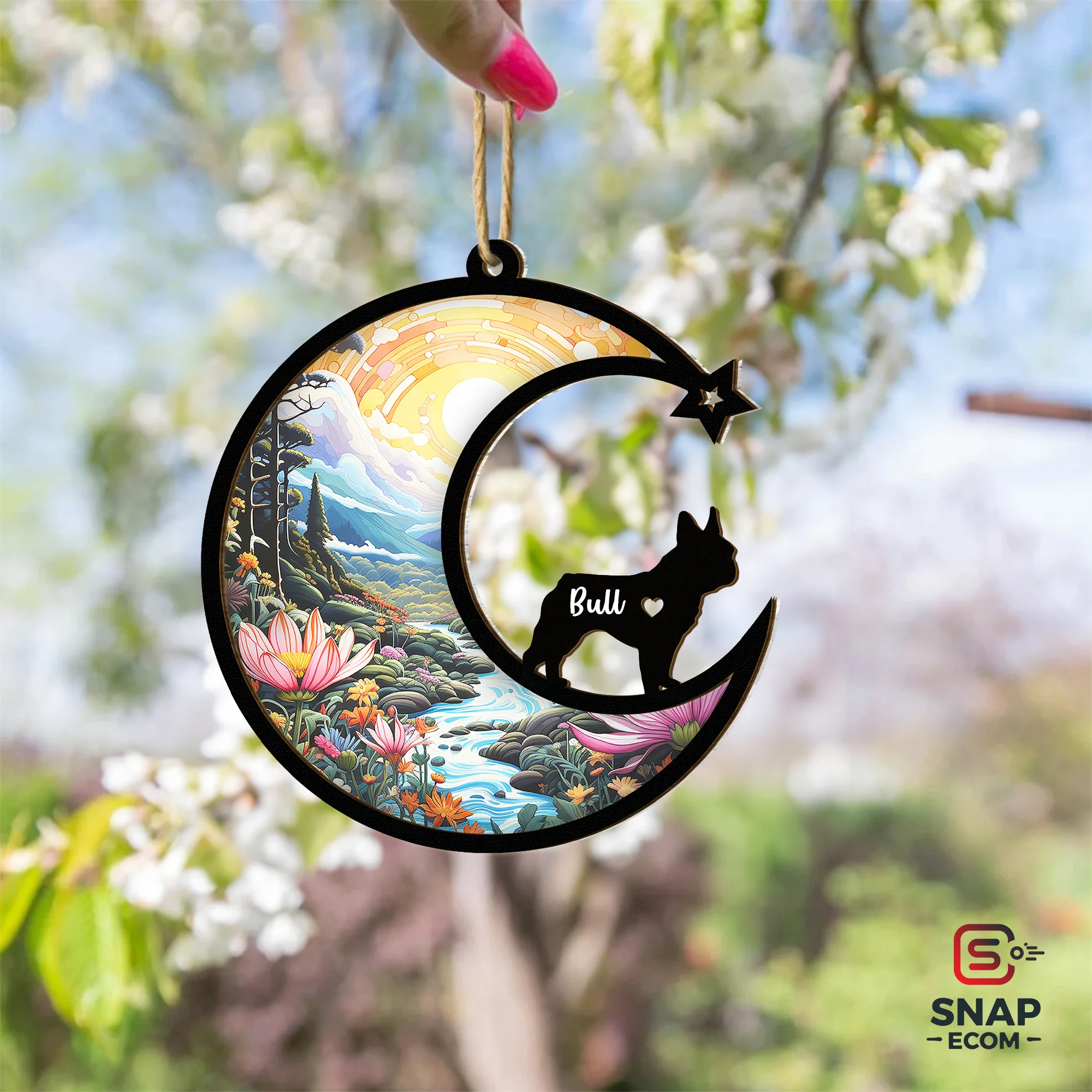 2 Layer Wood-Acrylic Suncatcher - 26