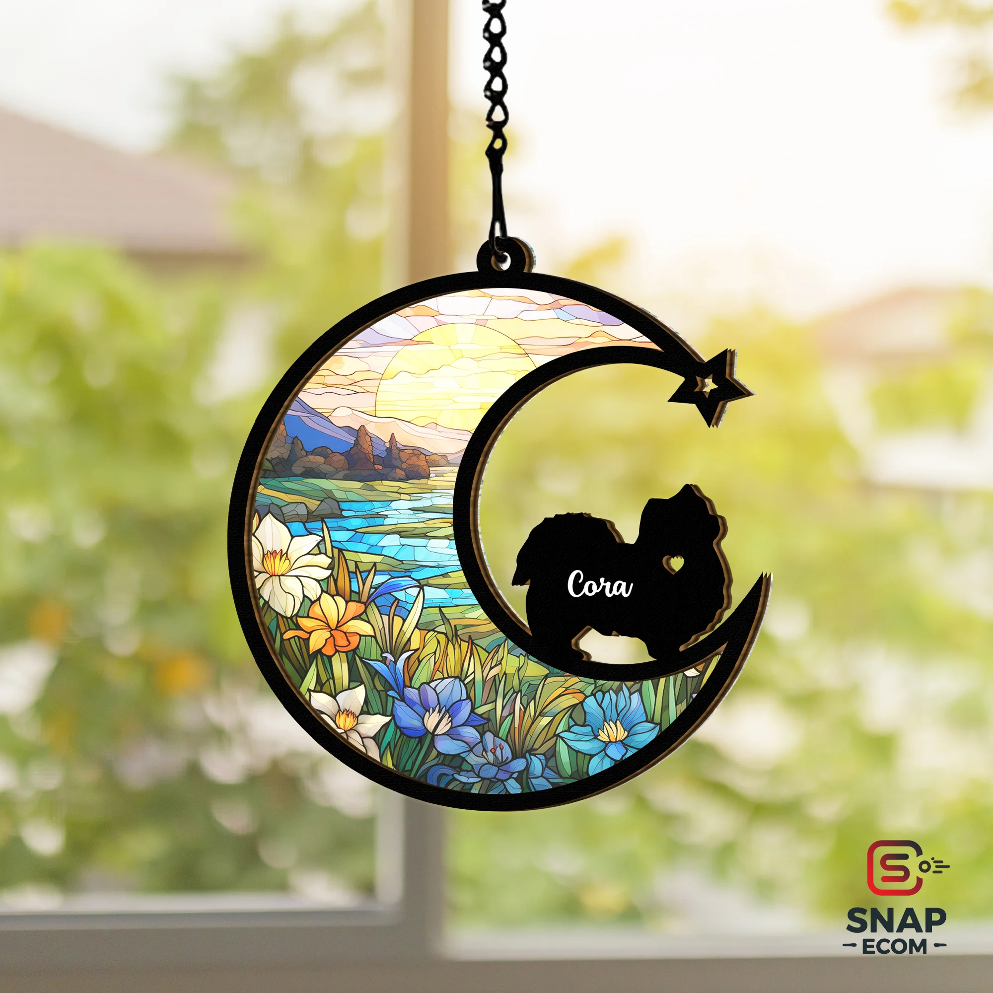 2 Layer Wood-Acrylic Suncatcher - 27