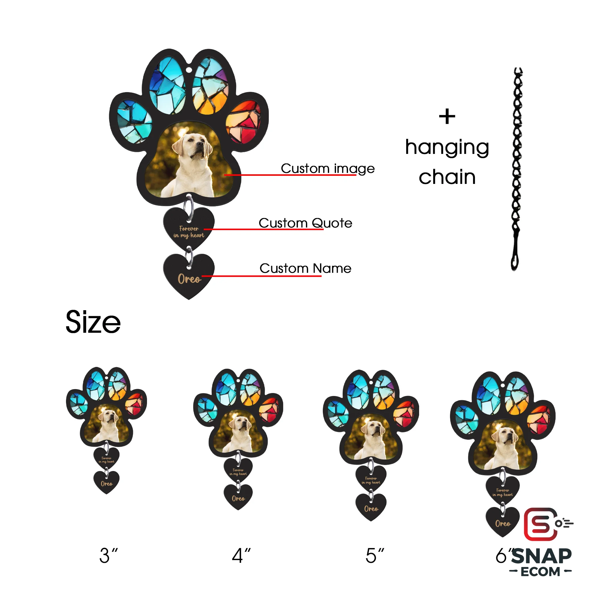 2 Layer Wood-Acrylic Suncatcher - 28