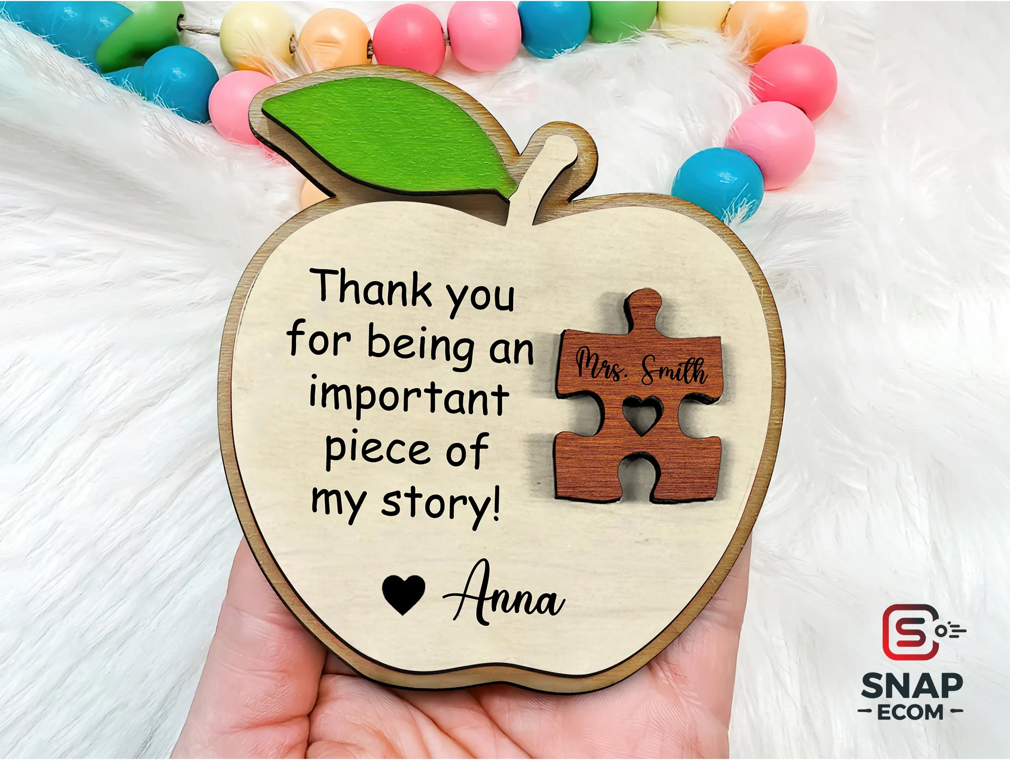 Personalized Wooden Sign - 3 Layer - 7