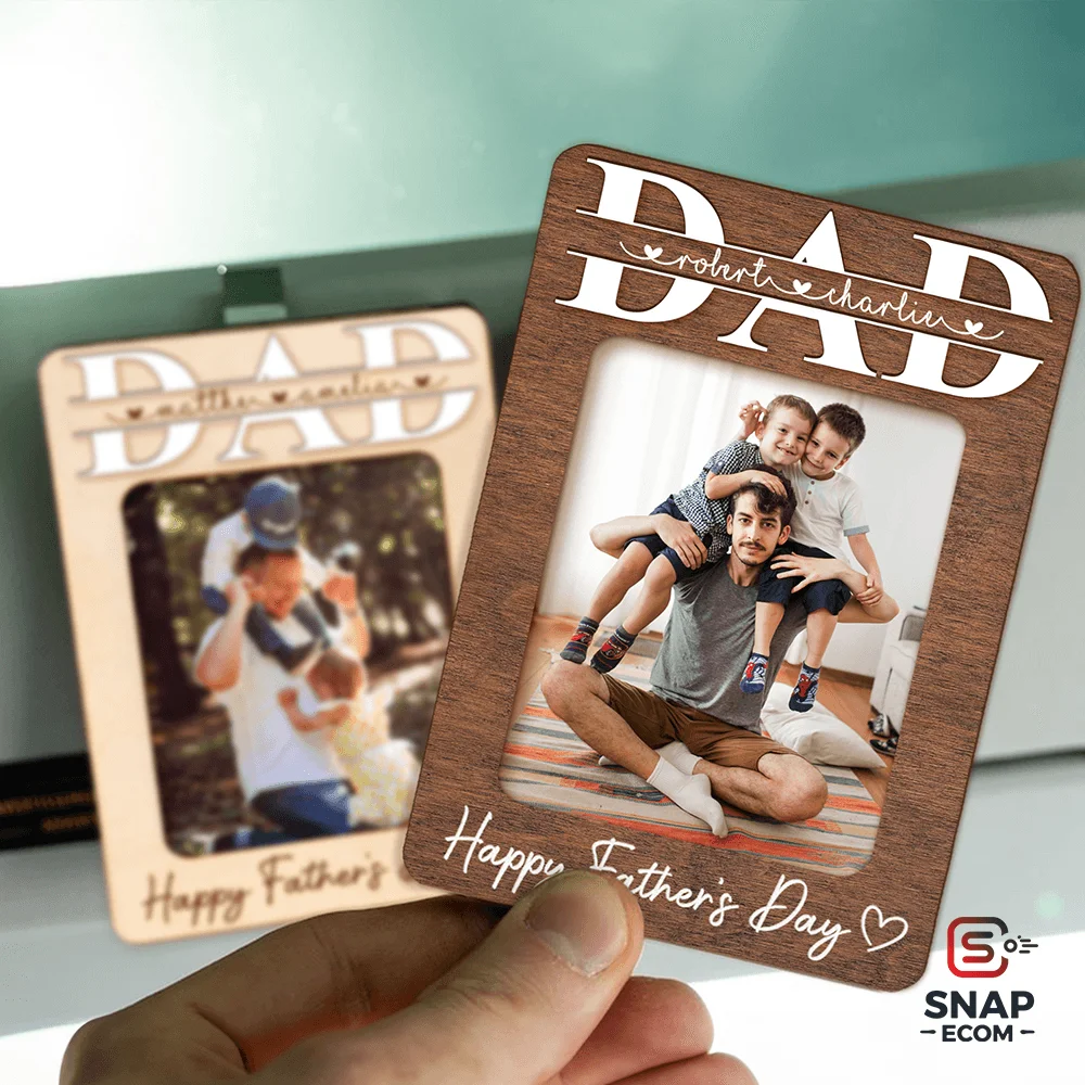 Wood Car Visor Clip - 3 Layer