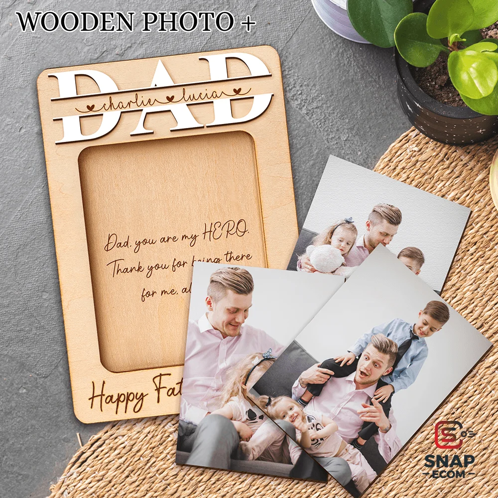 Wood Car Visor Clip - 3 Layer - 13