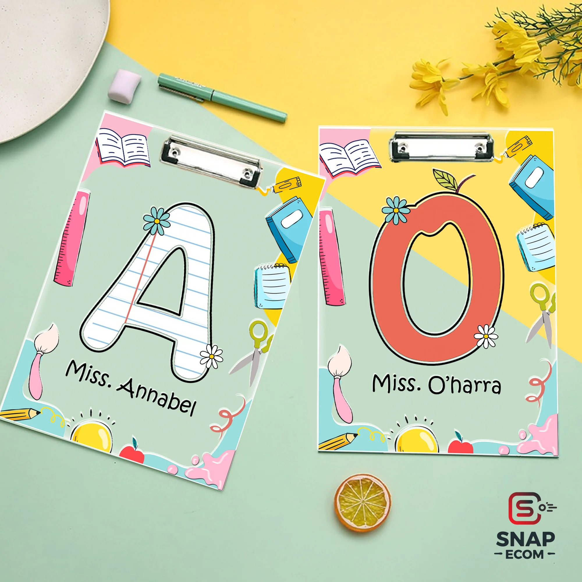 Personalized Teacher Acrylic Clipboard - 2