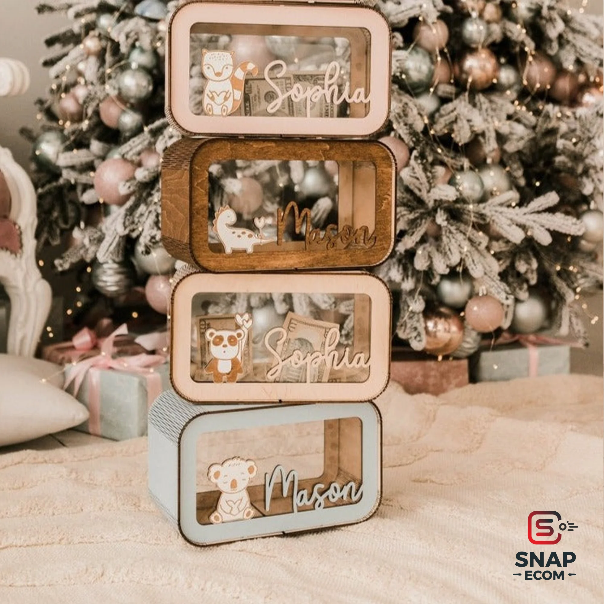 Personalized Piggy Bank for Kids - 4