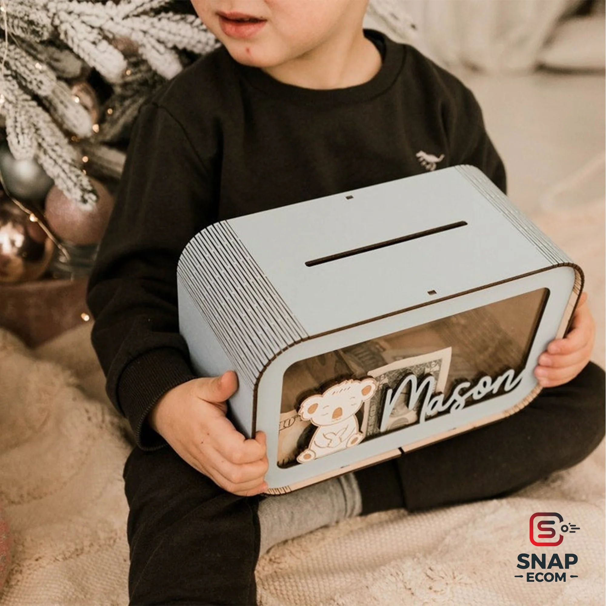 Personalized Piggy Bank for Kids - 8