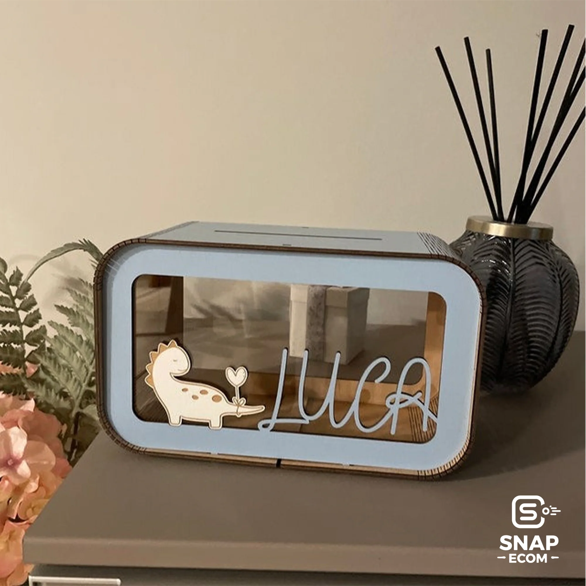 Personalized Piggy Bank for Kids - 9