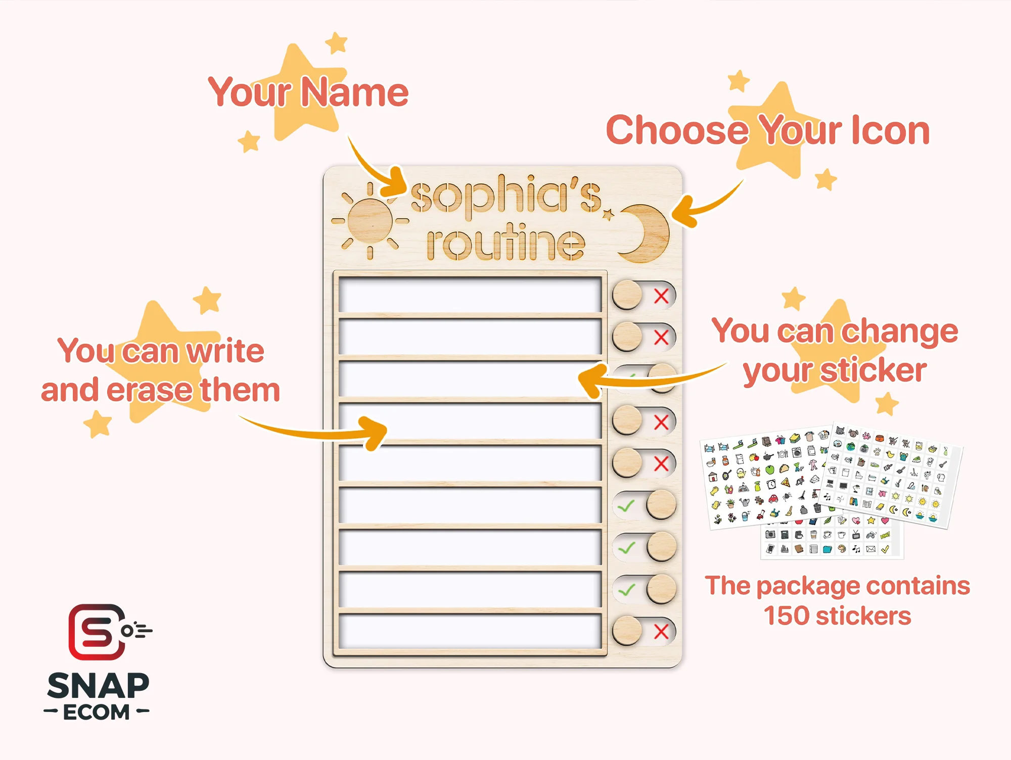 Personalized Rountine Chart PR01 - 2