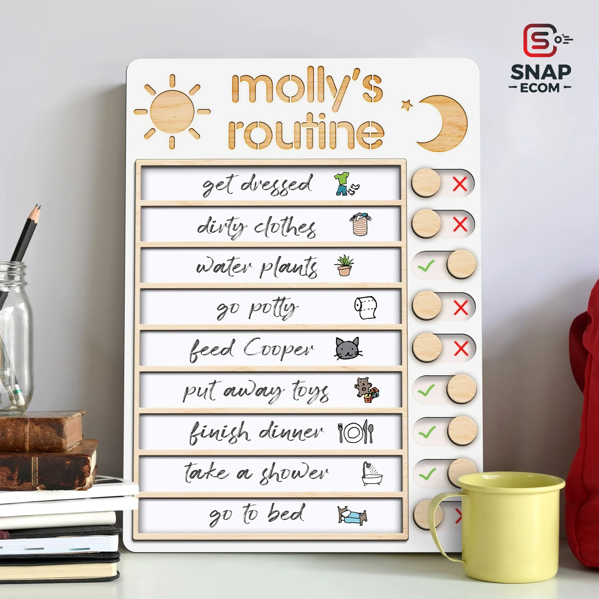 Personalized Rountine Chart PR01 - 4