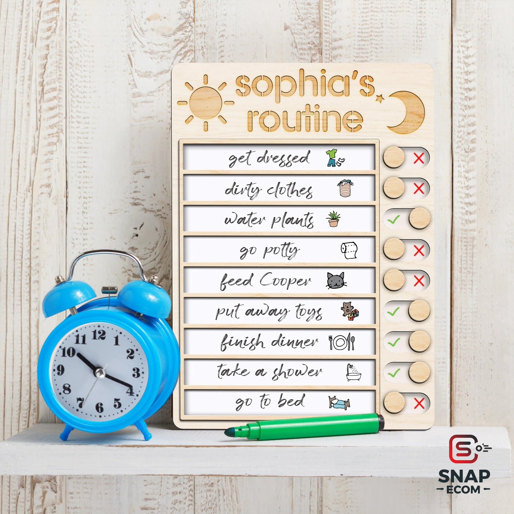 Personalized Rountine Chart PR01 - 5