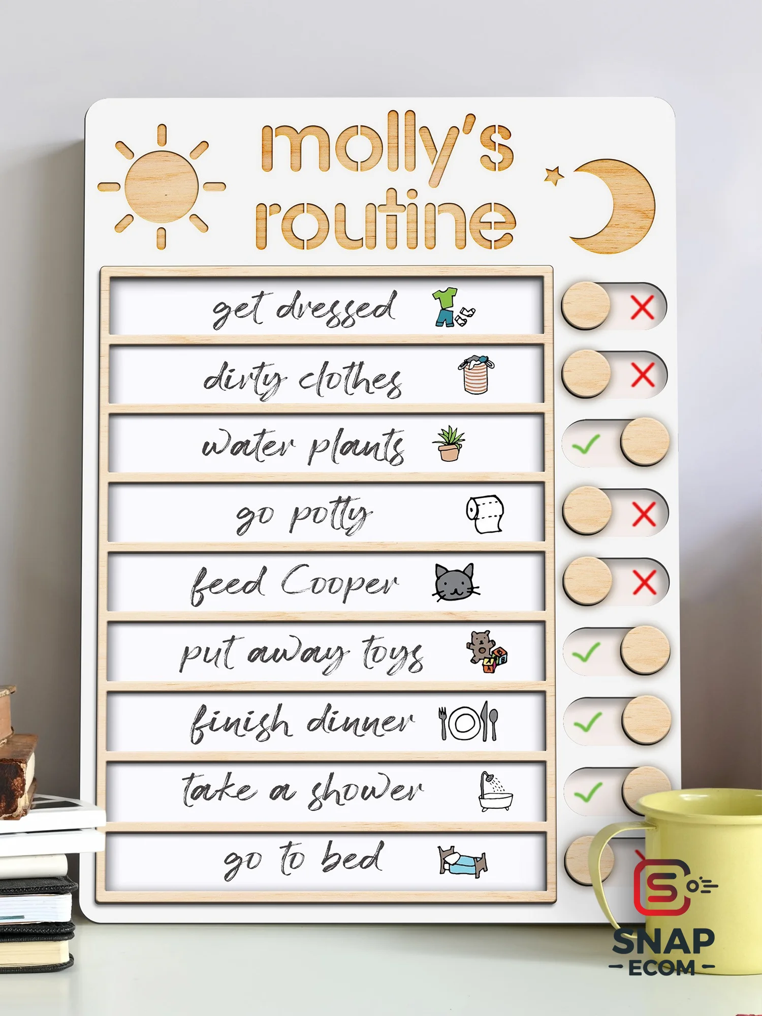 Personalized Rountine Chart PR01 - 8