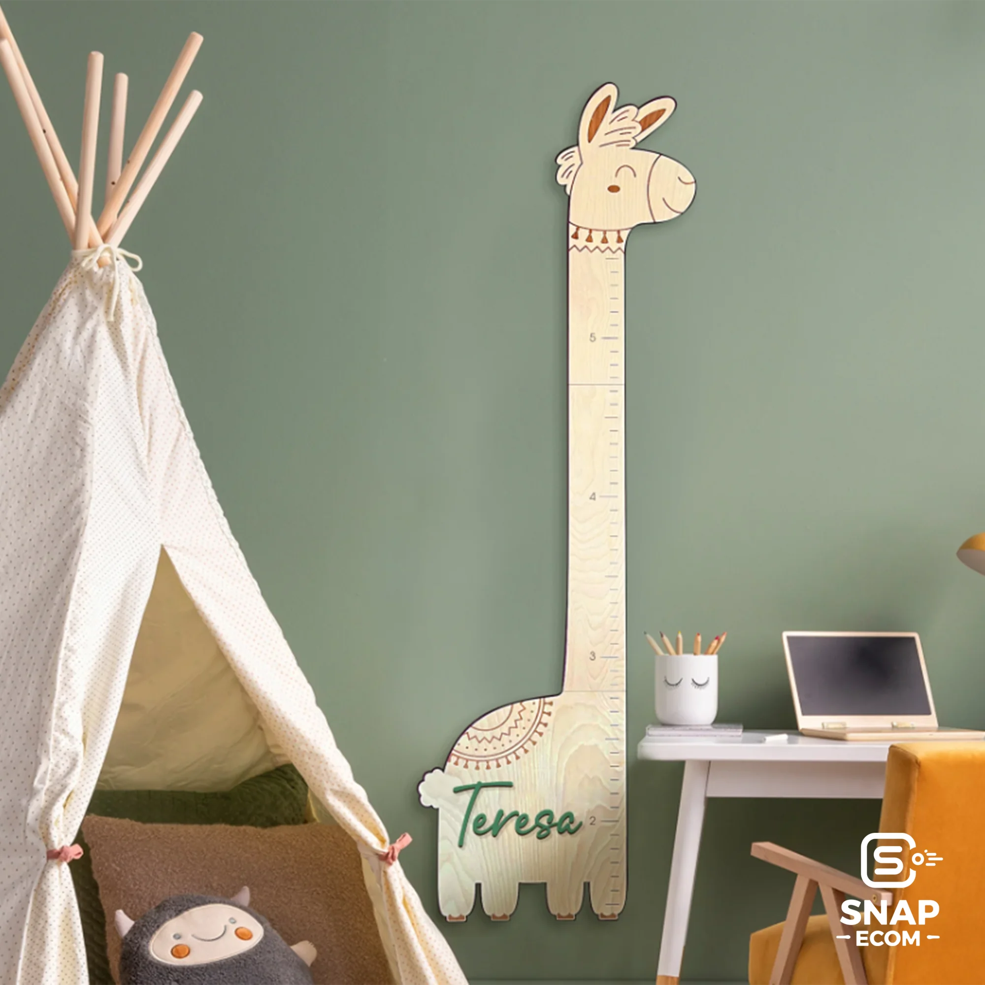 Personalized Wood Growth Chart - 4