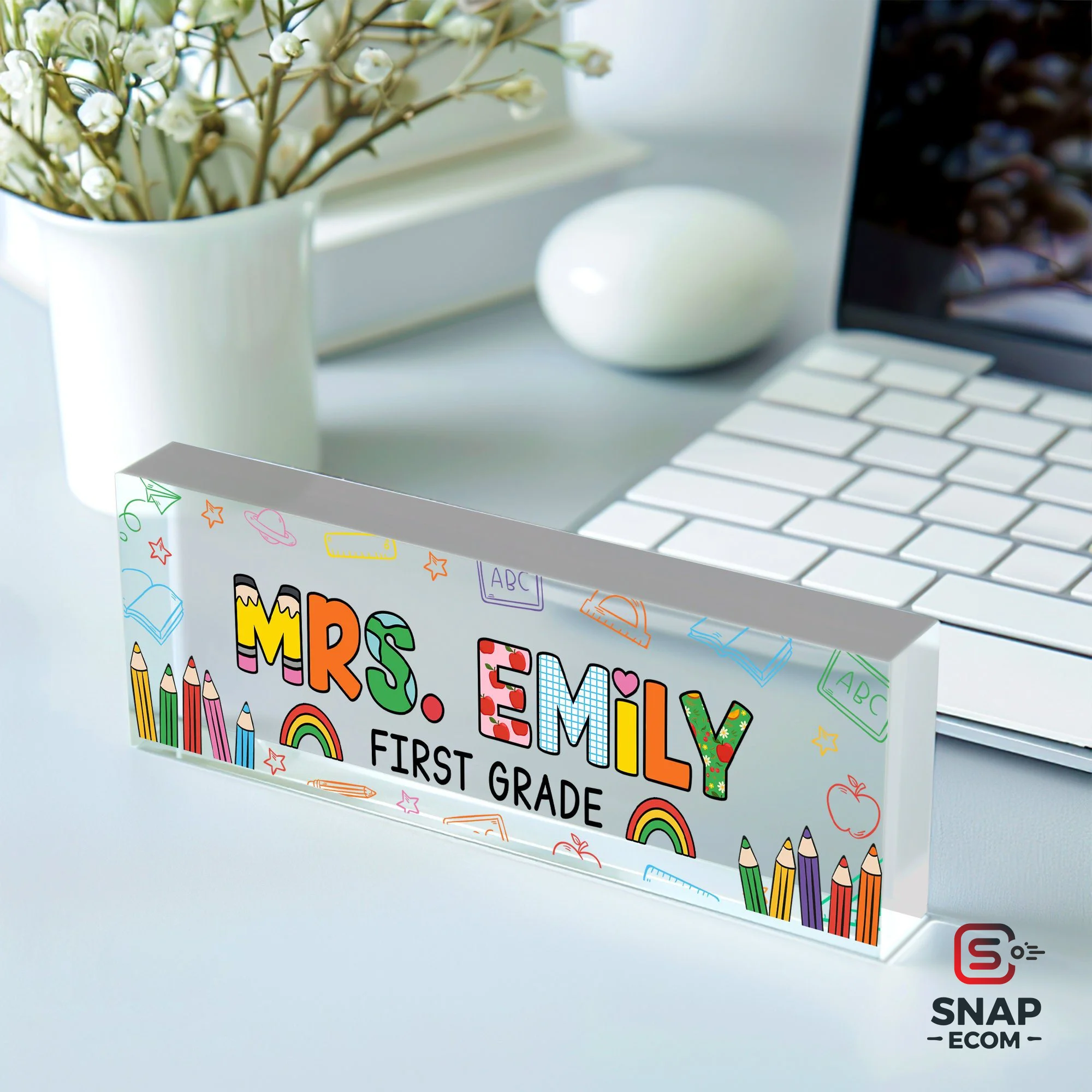 Personalized Desk Name Plate - 8