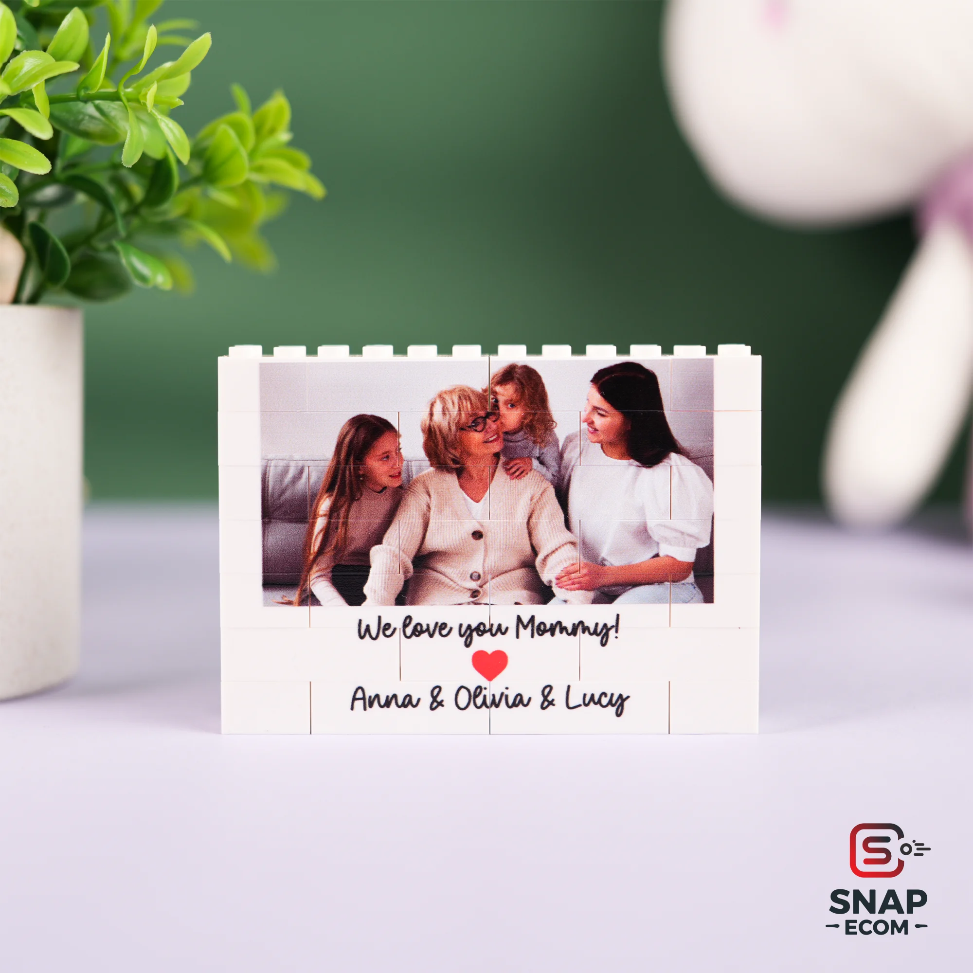 Personalized BY Lego Rectangle - 3