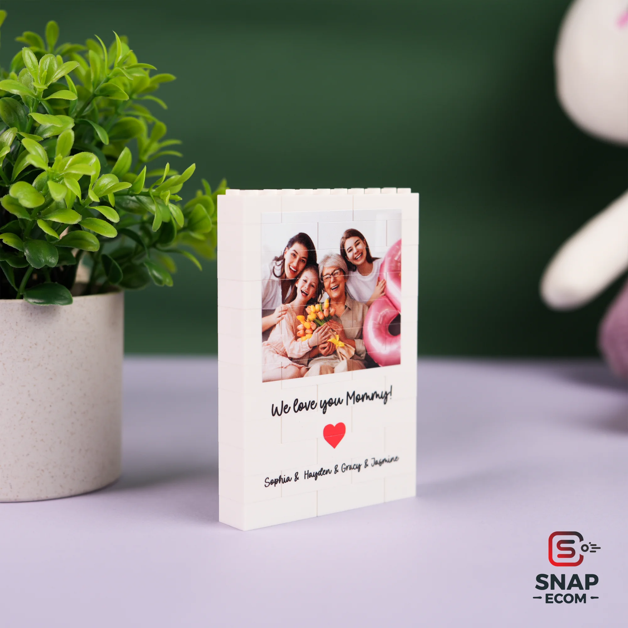 Personalized BY Lego Rectangle - 9