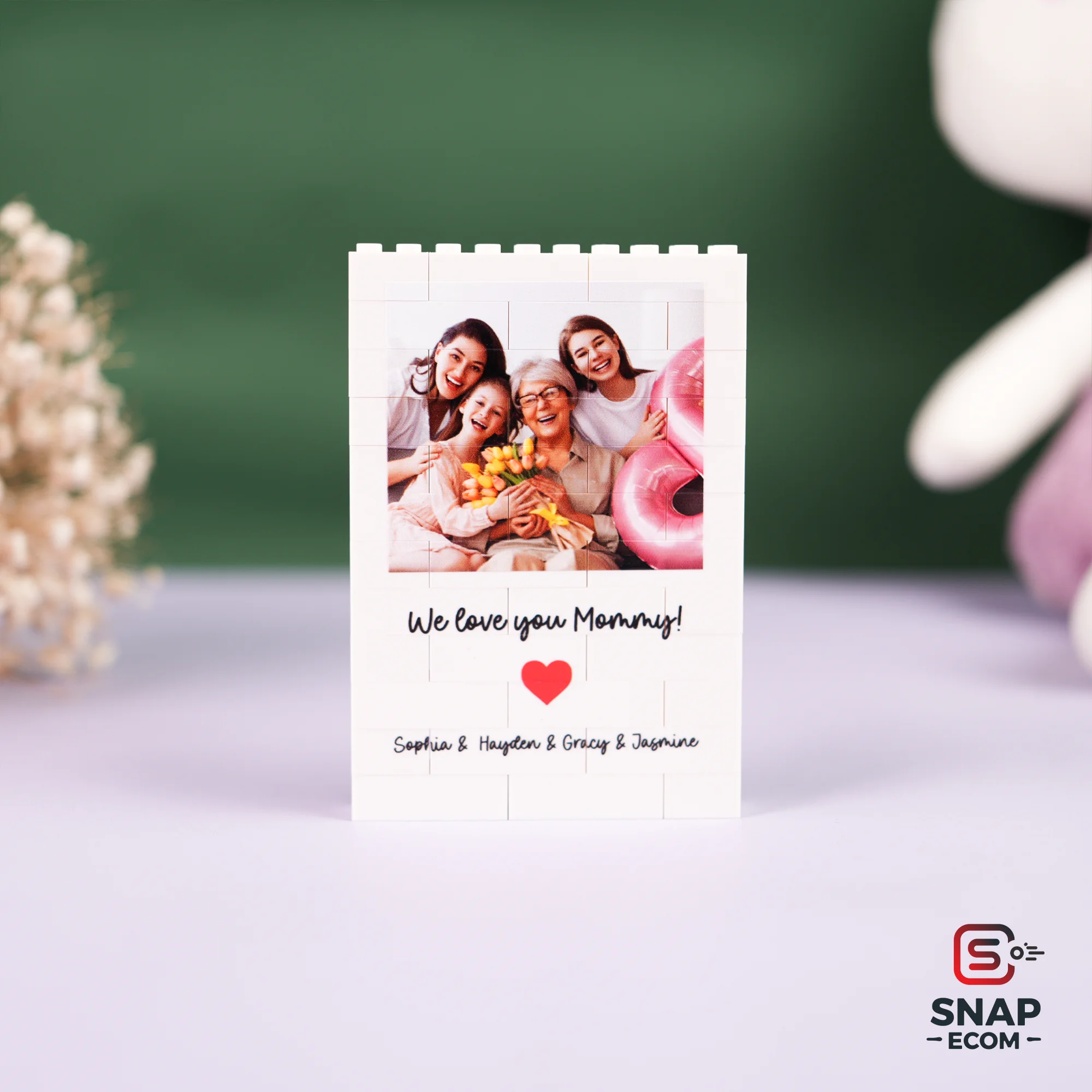 Personalized BY Lego Rectangle - 11