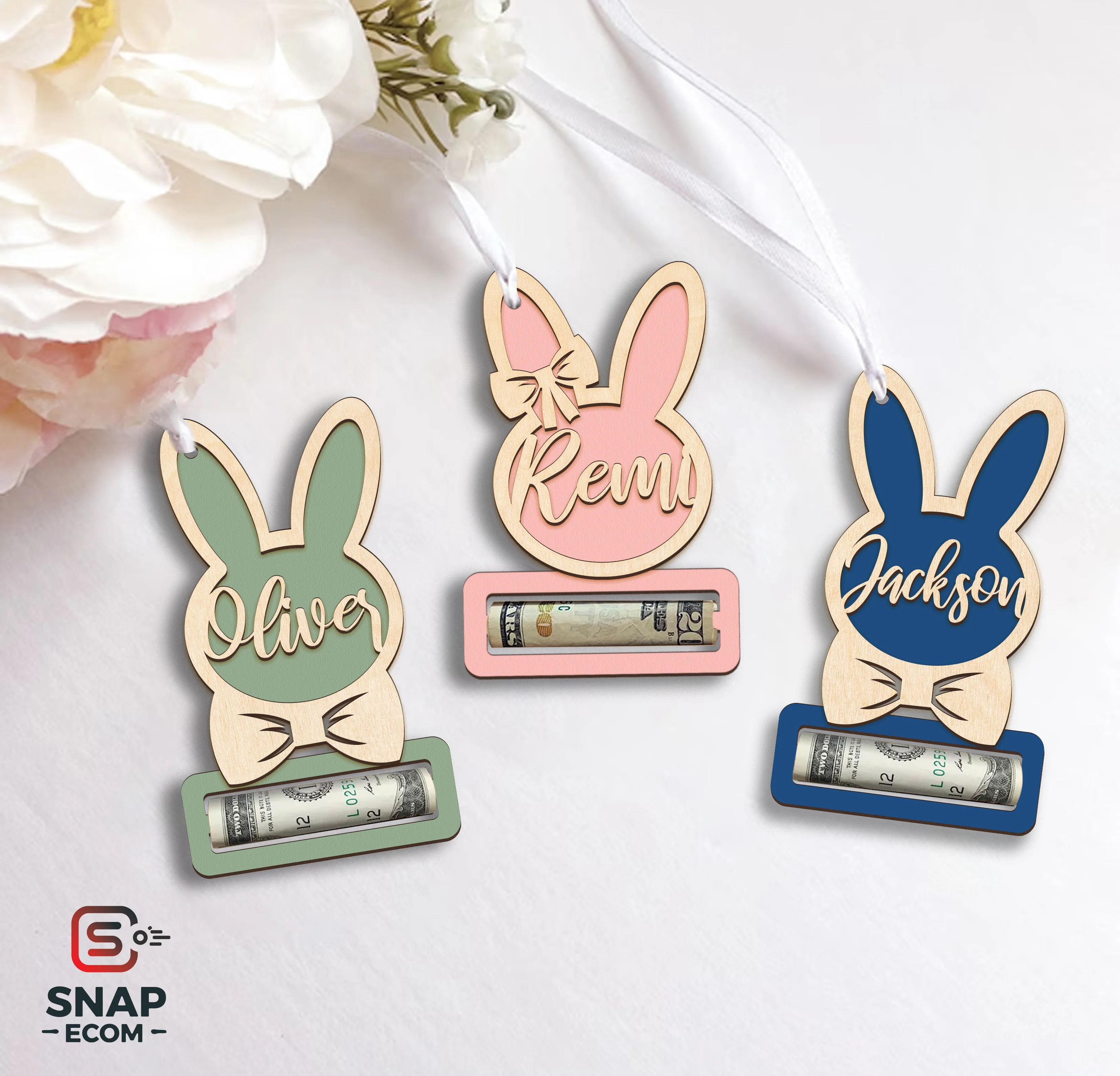 Personalized Wood Ornament 2 layers - 14