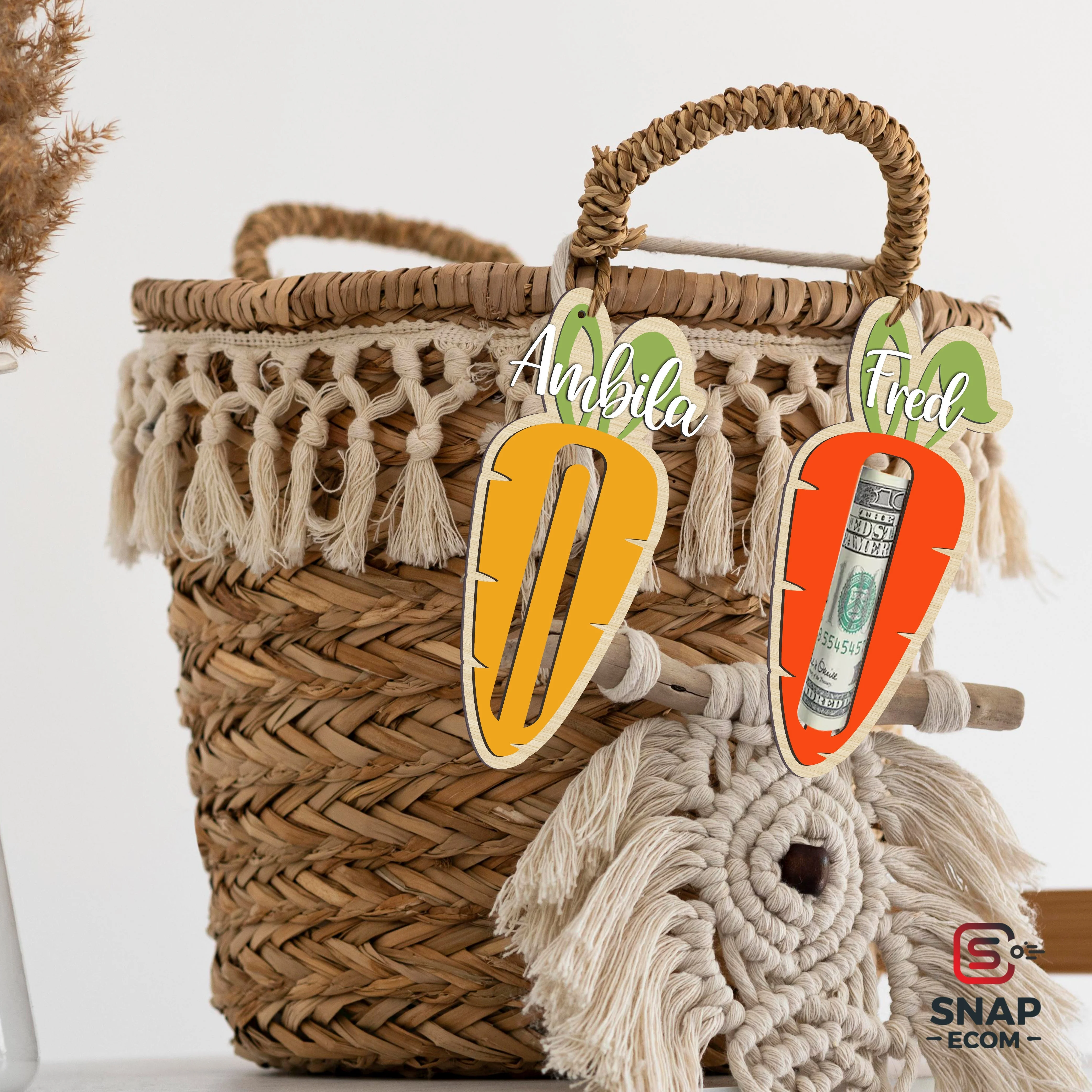 Personalized Wood Ornament 2 layers - 17